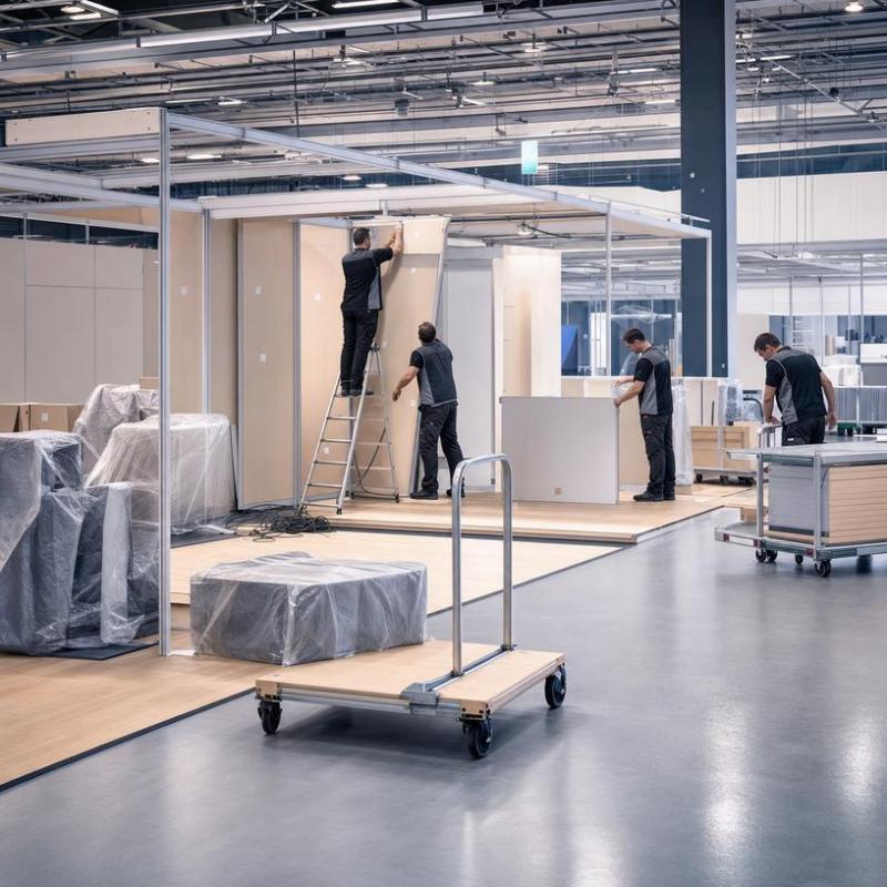 Apr&egrave;s un salon, comment organiser le d&eacute;montage de votre stand &agrave; Reims ?