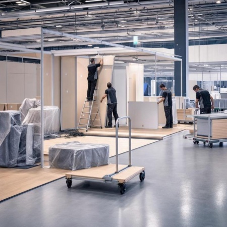 Apr&egrave;s un salon, comment organiser le d&eacute;montage de votre stand &agrave; Reims ?